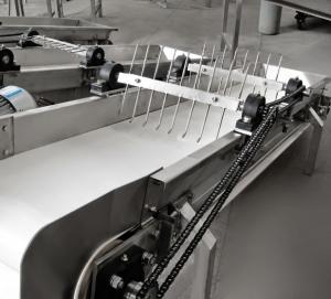 China Compact Structure Fruit And Vegetable Processing Line With Hot Air Generating System on sale