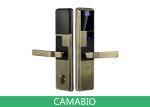 CAMA-C010 Keyless Biometric Door Lock 3.3V Voltage With Deadbolt Lock Latches