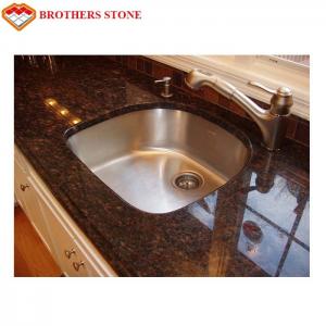 China Brown Granite Stone Table Beautiful Tan , Brown Granite Countertops wholesale