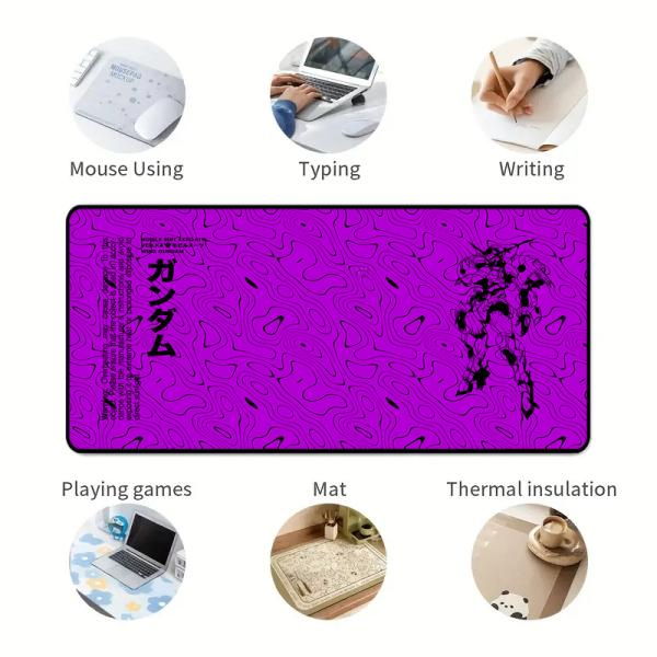 Function Computer Pc Laptop Mouse Pad Custom Design Sublimation White PVC Blank with Logo Printing