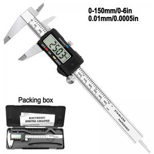 China 6 Inch 0-150mm Electronic Stainless Steel Digital Vernier Caliper wholesale