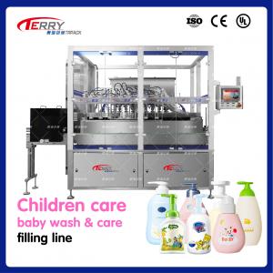 China 6 Heads Detergent Packing Dishwashing Liquid Filling Machine 60BPM wholesale