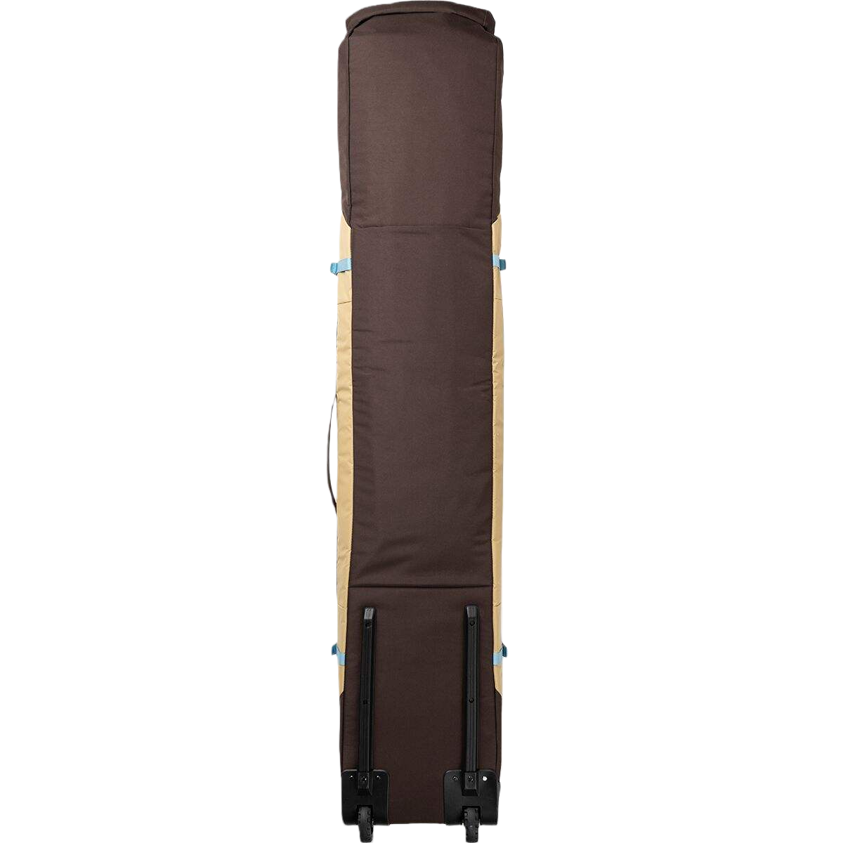 Customized Logo Print Zipper Closure Ski Snowboard Rolling Bag Tear-resistant Waterproof Snowboard Equipment Bag Two Wheels Travel Gear Bag