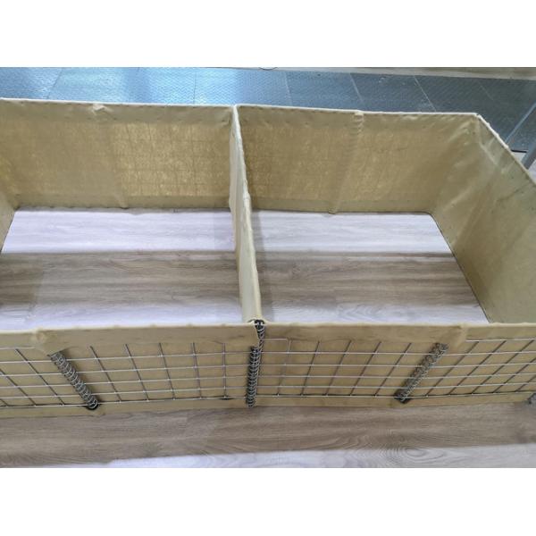 Portable Flood Hesco Sand Barrier 5mm Stone Filled Wire Cages