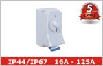 IP67 Industrial Mechanical Interlocked Switch Sockets CEE Power Outlet