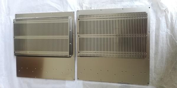 Quality High Power Led heat sink Customized Aluminum Zipper Fin Heatsink With Heat pipe Heatsink for transistor for sale