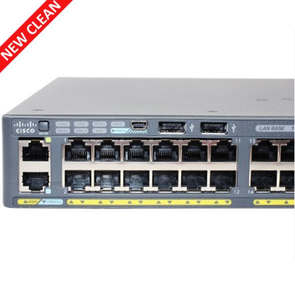 Quality Managed Poe Cisco Gigabit Network Switch 48 Ports WS-C2960X-48FPS-L NIB Condition for sale