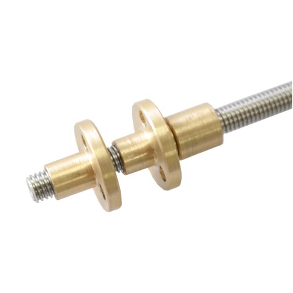 Full Tooth Head Trapezoidal Lead Screw And Nut Assembly 4.8 Performance Level Thread tolerance 4h