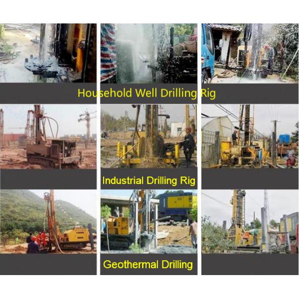 Geological 380m 600mm Crawler Mounted Drill Rig