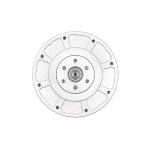 Faradyi Custom Low Speed High Torque Precise Brushless Bldc Drive Gear Robot