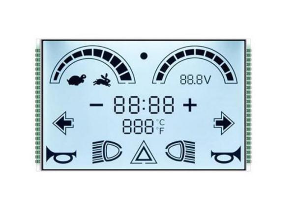 Quality Custom 5V LCD Display Screen Seven Segment Speedometer Car Speed Meter for sale