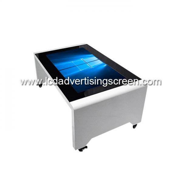 Quality 43 Inch Meeting Room Waterproof Smart PCAP Touch Screen Table Display with Win 10 System for sale