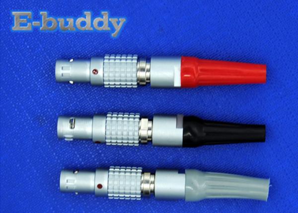 Quality 0B/1B/2B FGA circular cable connectors corlorfull sleeve push pull lemo connectors for sale