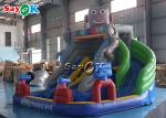 Inflatable Bouncy Slides Custom Backyard Robot Themed Inflatable Water Slide