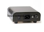Black Color Tattoo Machine Power Box Dual Connectors Output Current 2A Max