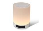LED Color Changing Bluetooth Speaker Alarm Clock USB Port + FM Radio + Touch