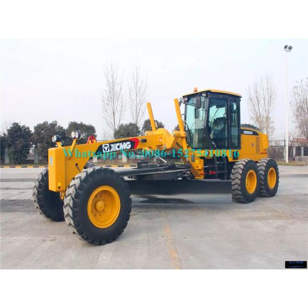 215HP 16 Ton Road Construction Machinery XCMG Motor Grader With Load Rotation