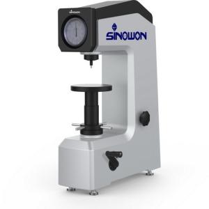 China Manual Loading Dial Gauge Rockwell Hardness Testing Equipment With Vertical Space 175mm on sale