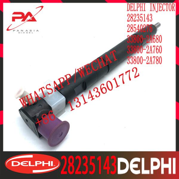 28540276 DELPHI Diesel Fuel Injector EMBR00202D EMBR002030 33800-2A680 For KIA 1.4CR