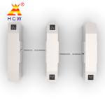 RS485 Interface Retractable Flap Barrier QR Code Turnstile 25W