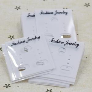 China Earrings jewelry accessories packaging card card card upscale flannel earrings earrings wholesale