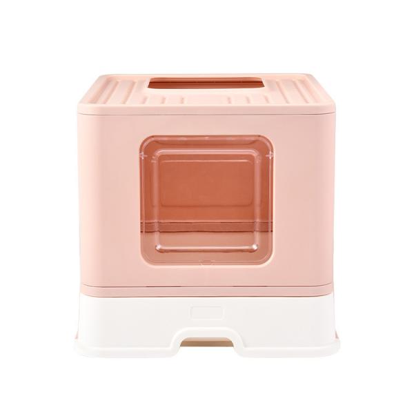 Quality Foldable Sifting Litter Box With Lid Drawer Structure 2.8kg Lightweight for sale