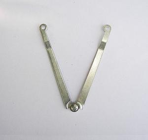 China Funeral caskets hardware accessories fitting and casket steel hold support wholesale