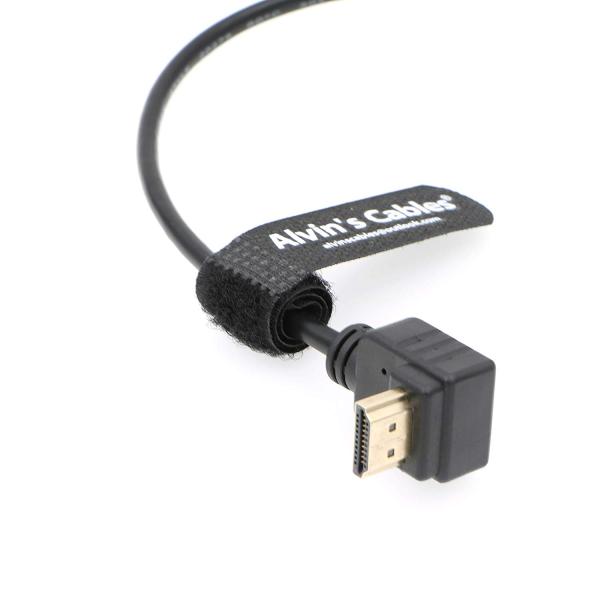 HDMI 2.0 Right Angle 1.48ft 45cm Z Cam E2 Audio Video Cable