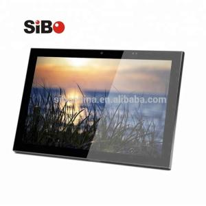 China 10 Inch Android POE Wall Mounted Tablet With LED Light NFC Reader For Time Attendance wholesale