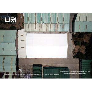 China 18x30m Temporary Warehouse Structure With White PVC Fabric wholesale