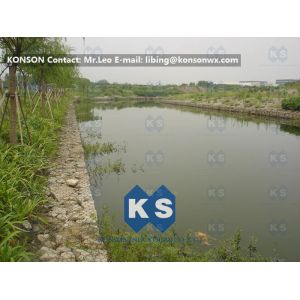 China Roadway Protection PVC Gabions Coated Galvanized Fence Stone Box wholesale