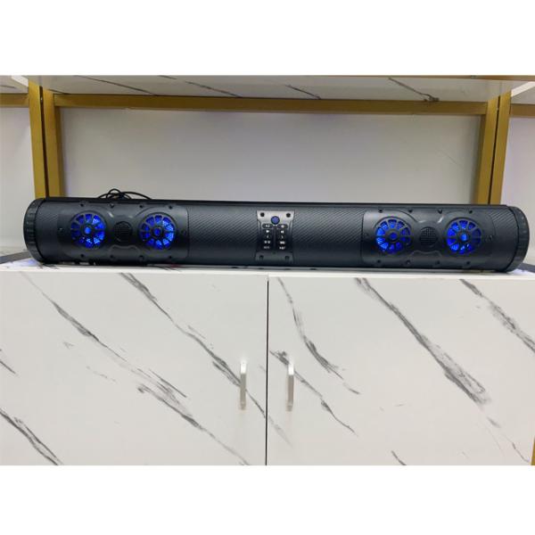 Amplified ATV UTV Golf Cart BT Connector 8 Golf Cart Speaker Soundbar Waterproof With LED Lighting