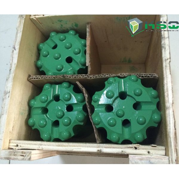 Hard Rock Drilling Tools , Tungsten Carbide Thread Button Bit