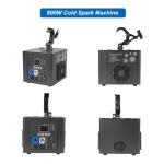 800W Waterfall Remote Inverted Cold Spark Machine for Stage Spark Fall Control