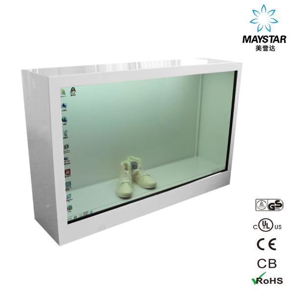 Quality 1920*1080 Transparent Monitor Screen  15"~84" Size With Multi Language Support for sale