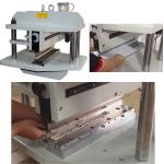 V CUT PCB Separator with Linear Blades for PCB / Aluminium Rigid Thickness
