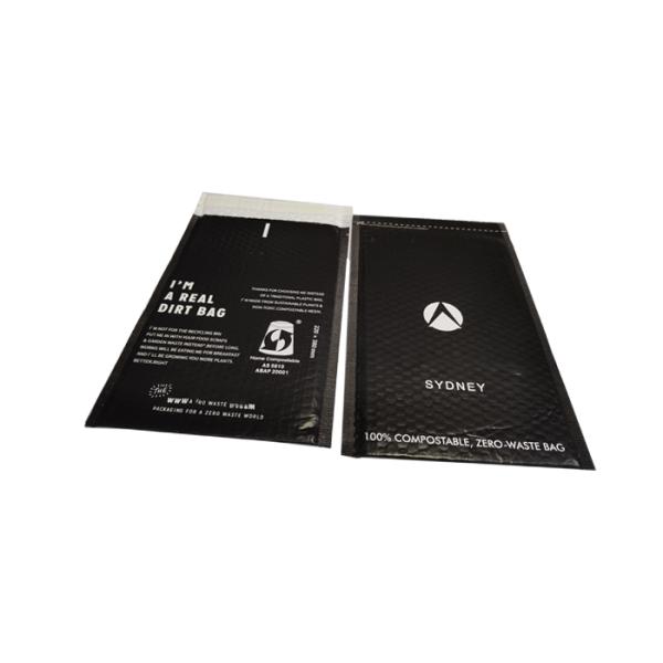100% Biodegradable Poly Compostable Padded Envelopes With Self Sealing