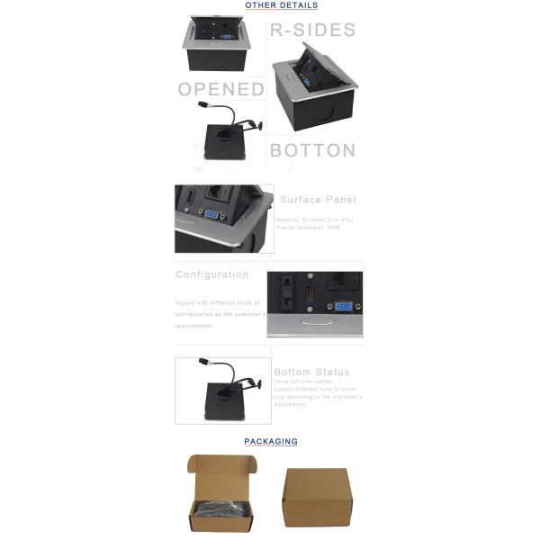 BNT Furniture Pop Up outlet connector With CE Approved BD300-4
