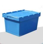 Stackable and nestable Plastic shipping Tote Box for Storage or Moving allet