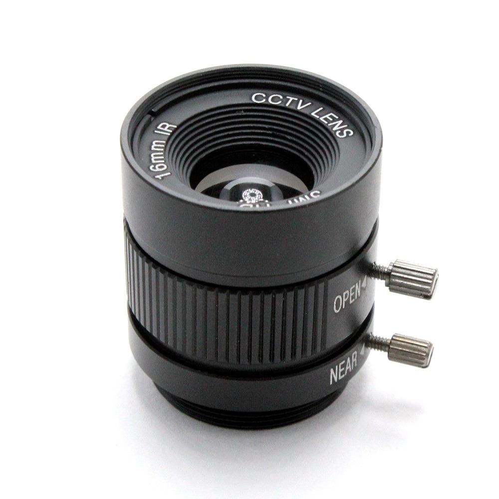 Quality Manual 1/2 Iris 3MP HD 16mm Machine Vision Lens for sale