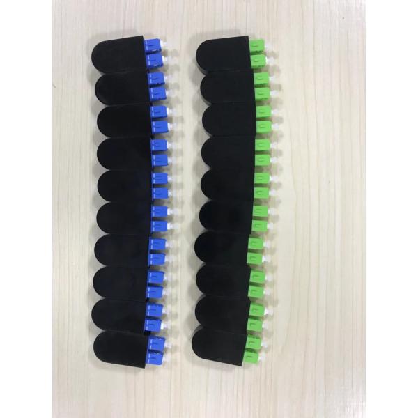 Multi Mode Fiber Optic Loopback with SC Adapter for Low Insertion Loss Fiber Return