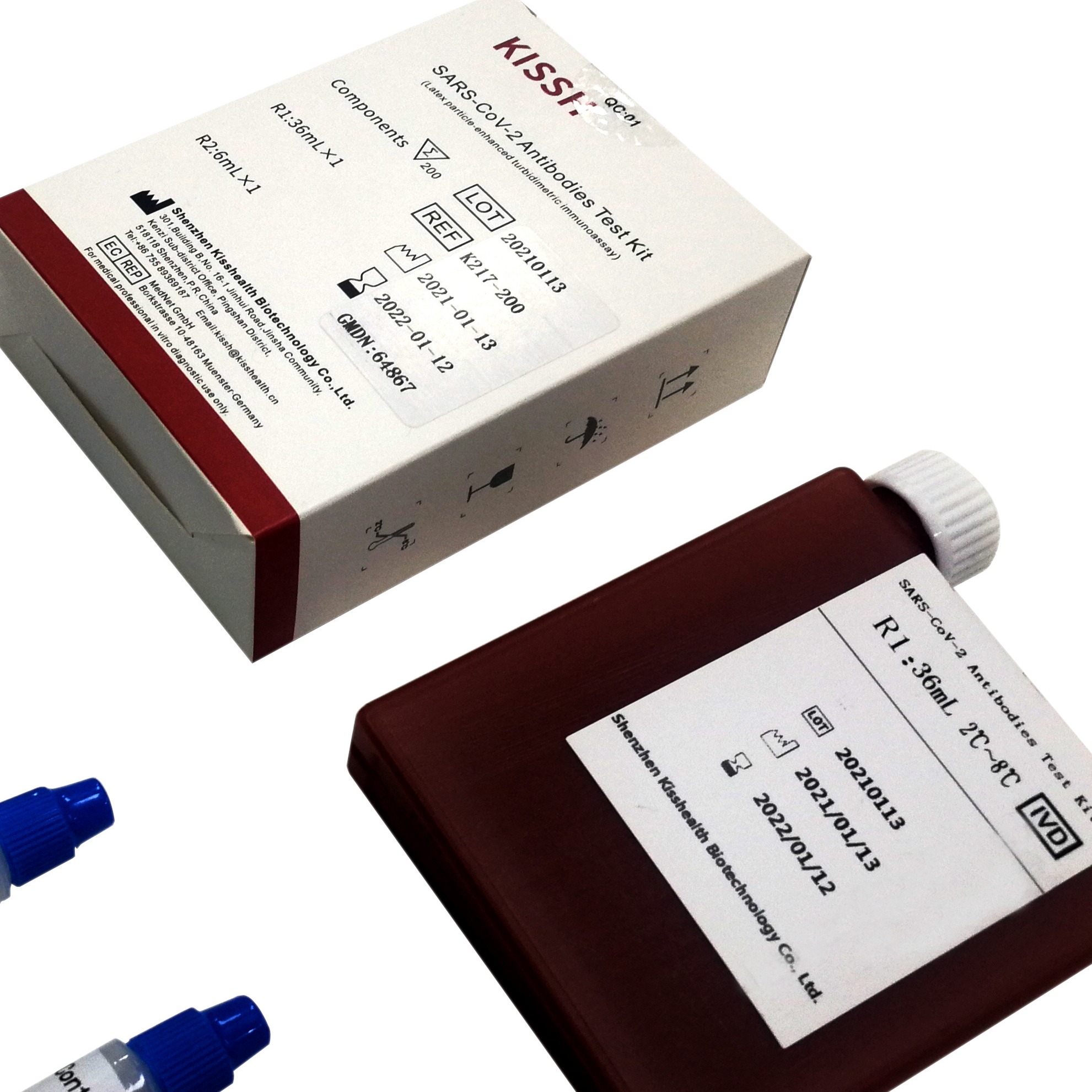 China Clear Liquid Antigen Rapid Detection Kit Positive Control Test wholesale