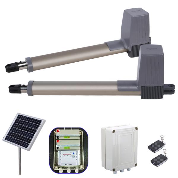 Quality Stop Block Automatic Swing Gate Operator Wifi Control Solar Kit for sale