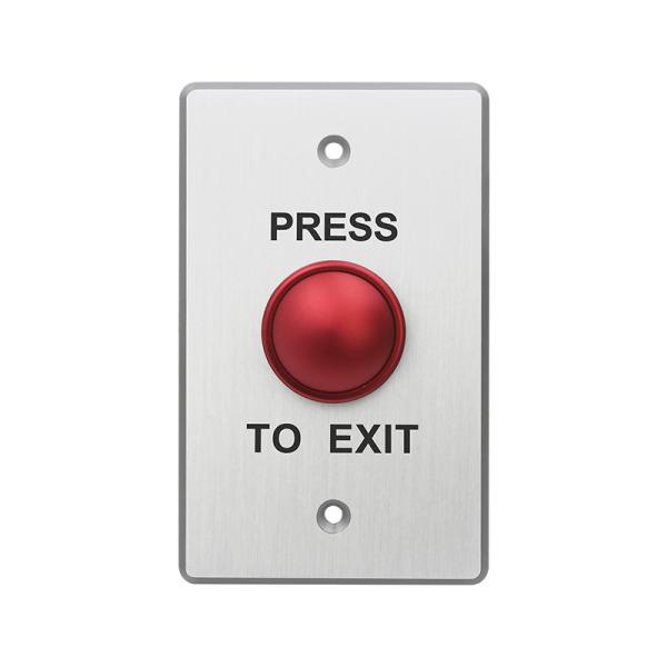 Quality Mushroom Push Button with Metal Plate and Square ANSI Size for sale