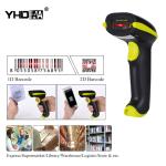 Fast Scanning Bluetooth 2d Barcode Scanner Handheld Omni Qr Code Reader
