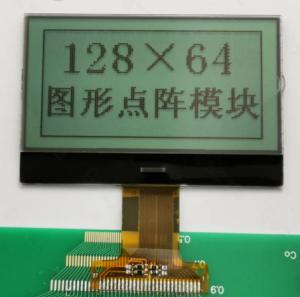 China 2.4 Inch LCD Screen FSTN 128x64 LCD Display Transflective 8 Bit Parallel 27PIN wholesale
