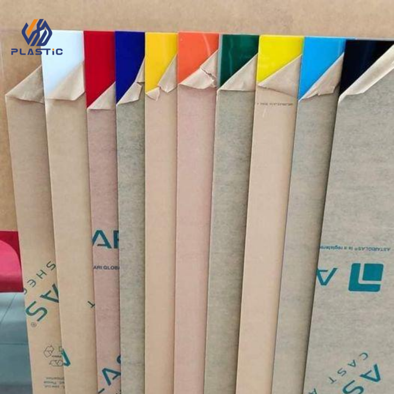 4*8ft Customized Color Acrylic Sheet 1220*2440*3mm Customized Logo With Good Package