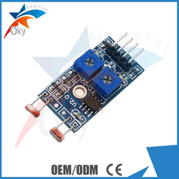 Quality 5V 2-Channel Photosensitive Resistance Sensor Module for Arduino STM32 for sale