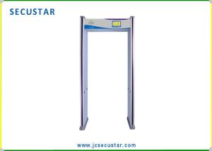 Hotel Security LCD  Alarm Door Frame Metal Detector With 4-8 hours Power Backup