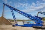 High Capacity Crawler Mobile Stacking Conveyor Bulk Material Continuous stacking